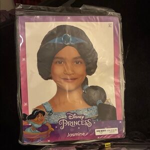 Disney Princess Jasmine Wig with Black and Blue Accents